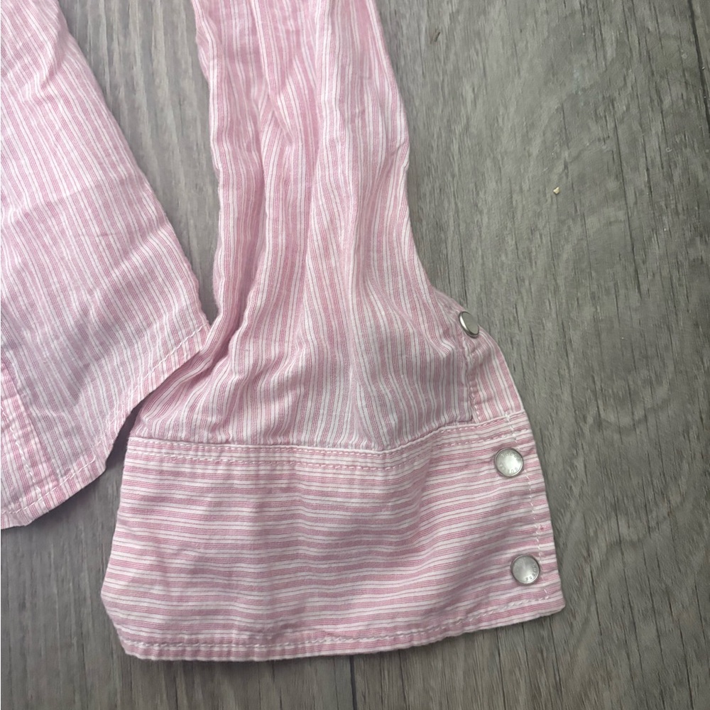 Guess Light Pink Striped Shirt - Picture 6 of 6